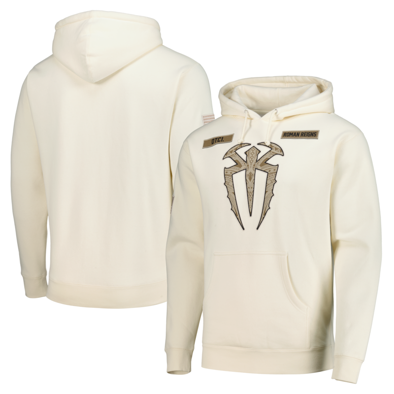 Roman Reigns OTC1 Bone Hoodie für Herren in Creme Image