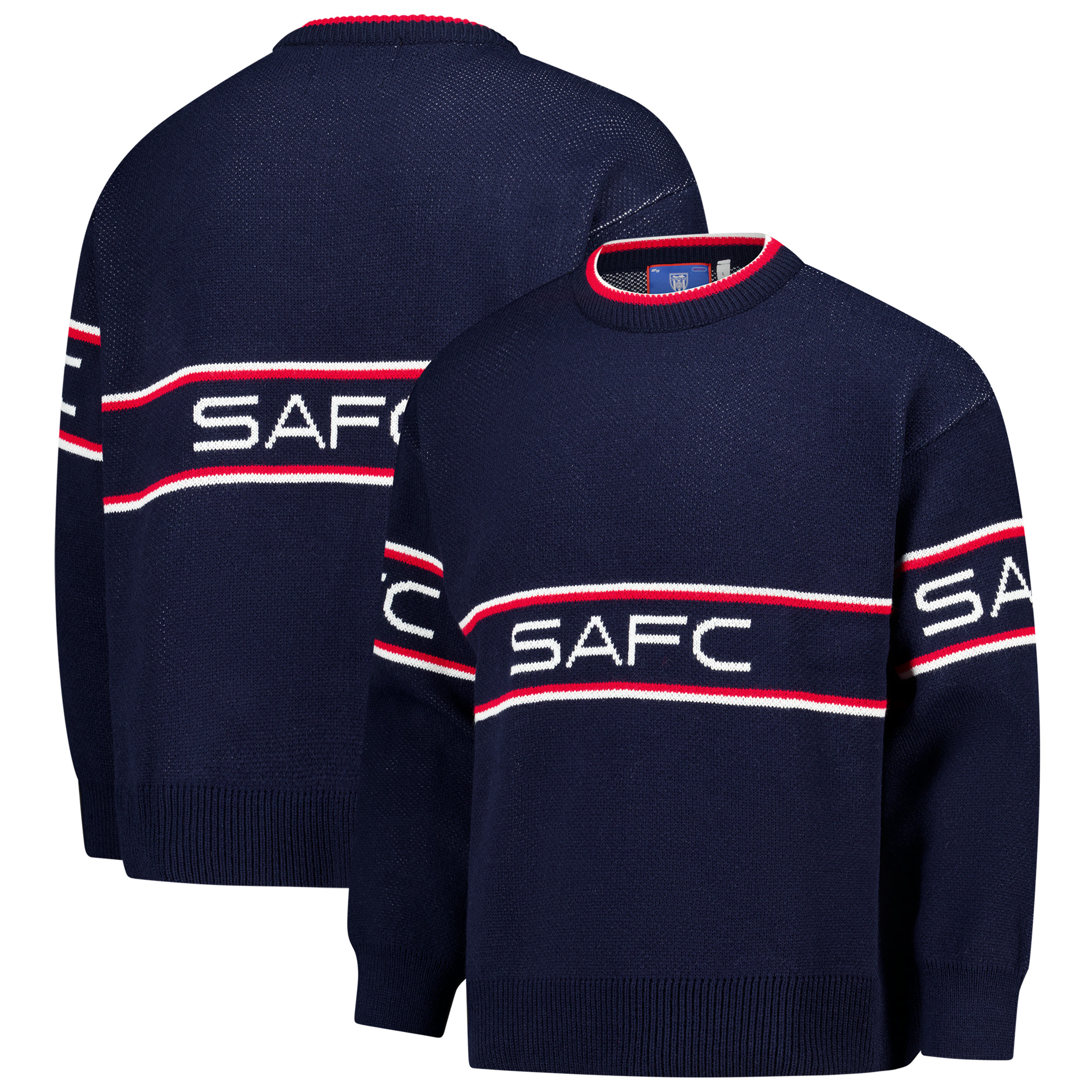 Sunderland x Art of Football Strickpullover – Marineblau – Unisex Image