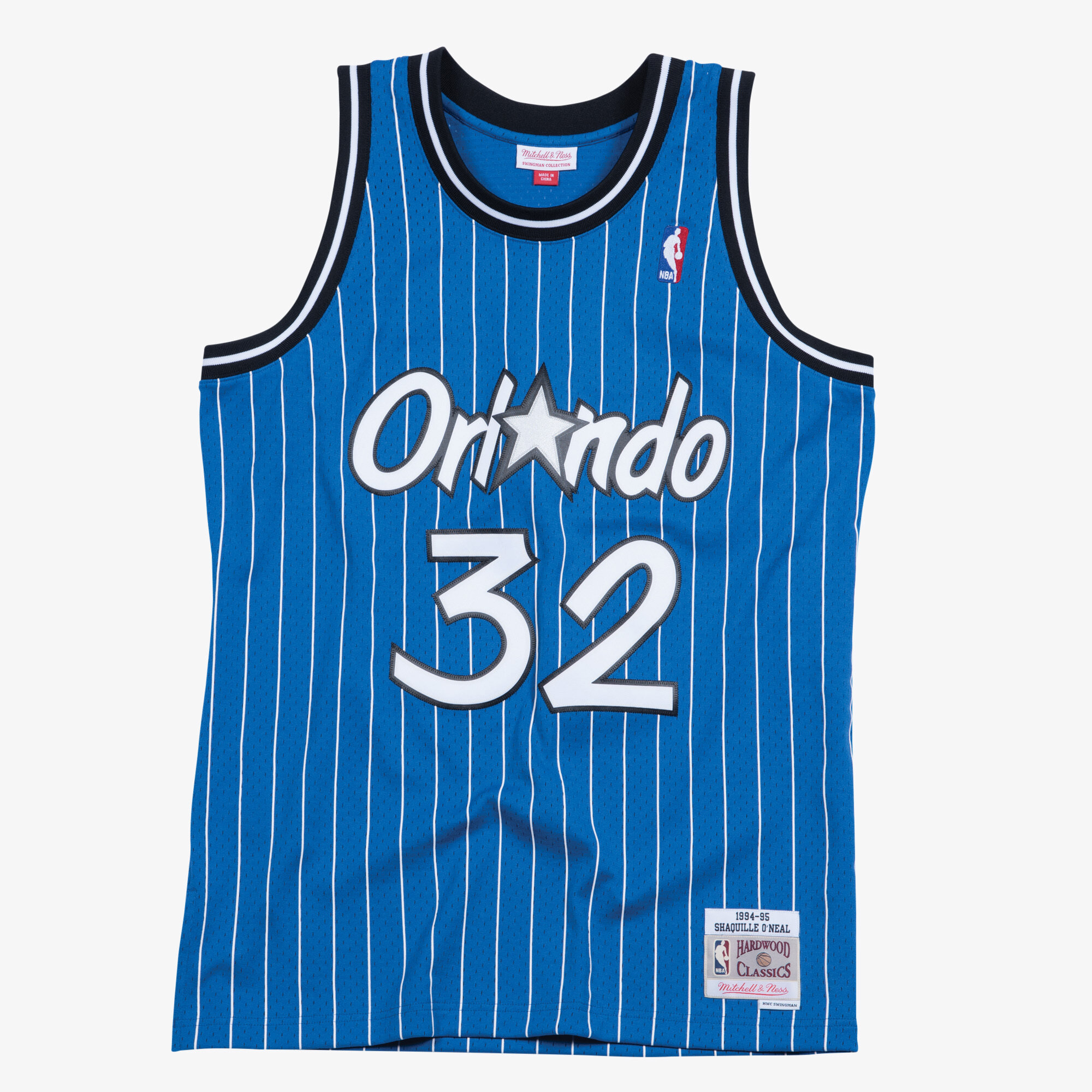Orlando Magic Mitchell & Ness Swingman Trikot Road Shaquille O'Neal 1994-95 Image