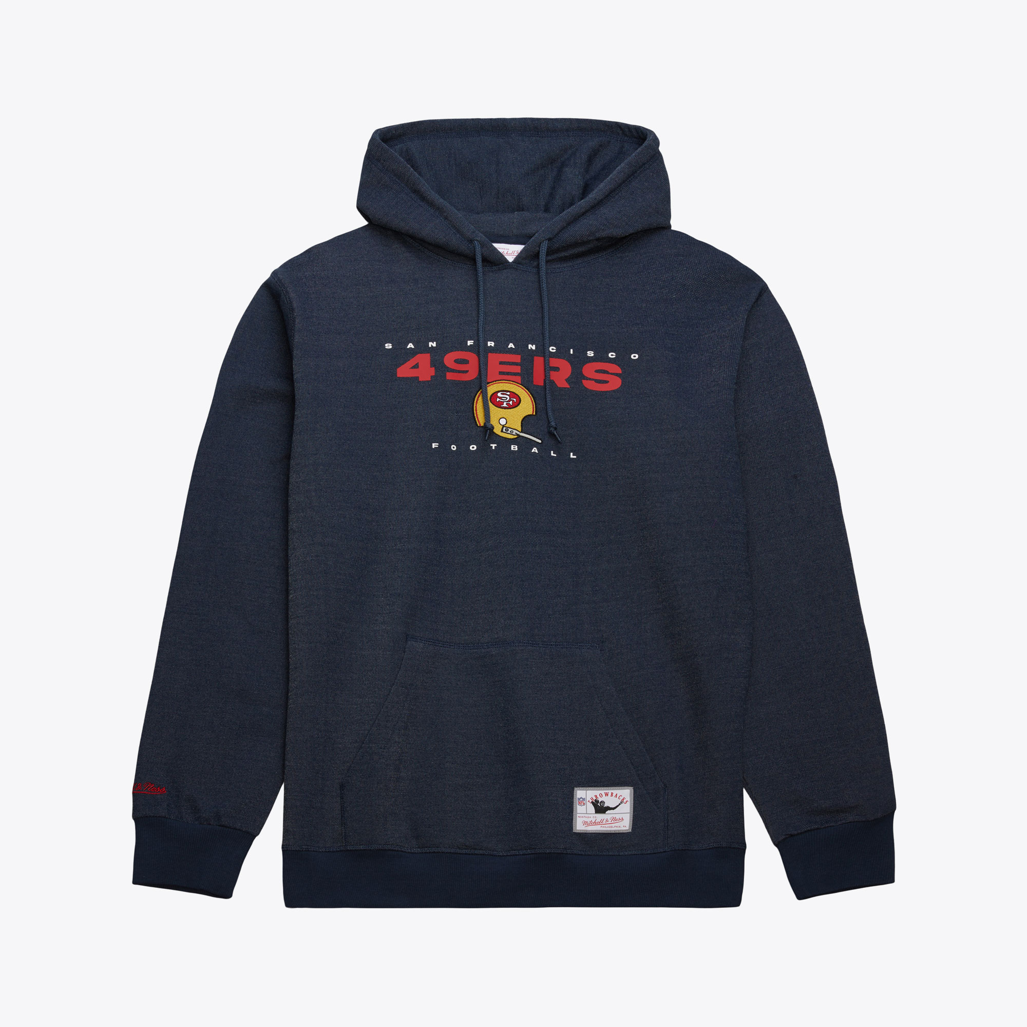 San Francisco 49ers Mitchell & Ness Washed Fleece Hoodie Image