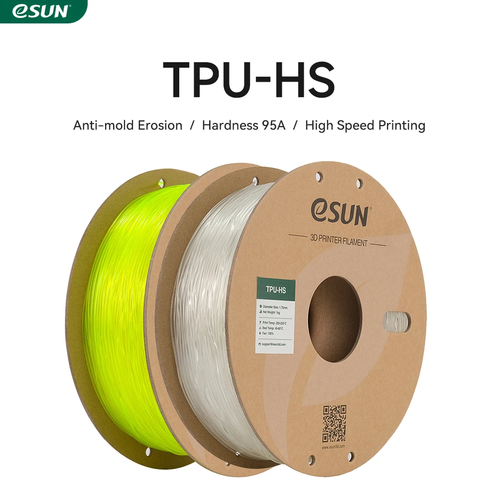 eSUN antibactérien TPU Filament 1.75mm TPU 95A Filament d