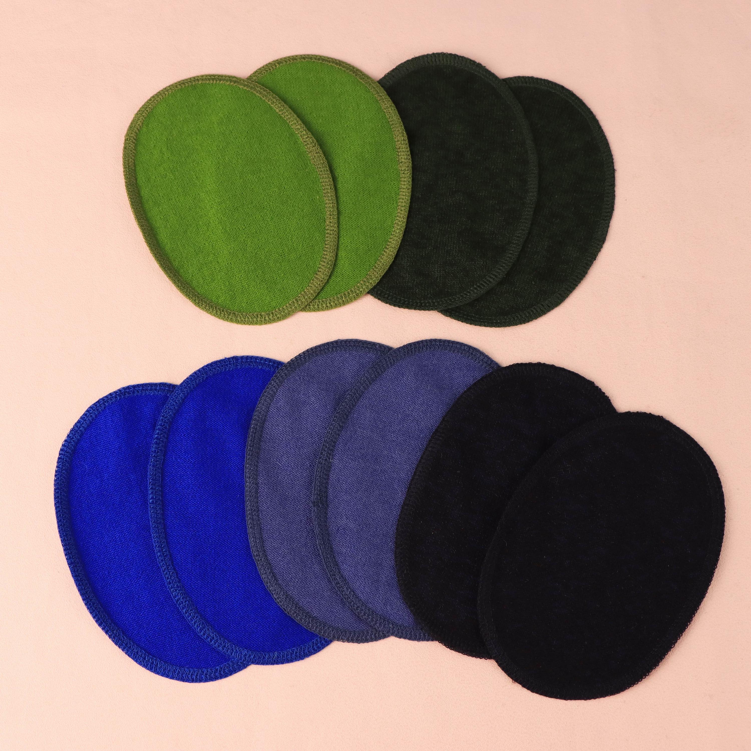 2 toppe per maglioni in cashmere - toppe per gomiti, colori unisex disponibili, toppe da rammendo fatte a mano, toppe in lana