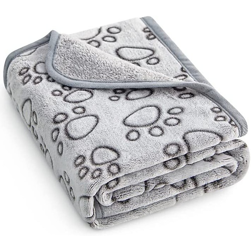Hochwertige, weiche Hundedecke, waschbare Katzendecke für Wohnungskatzen, große, mittlere und kleine Hunde, Welpen-Essentials Image