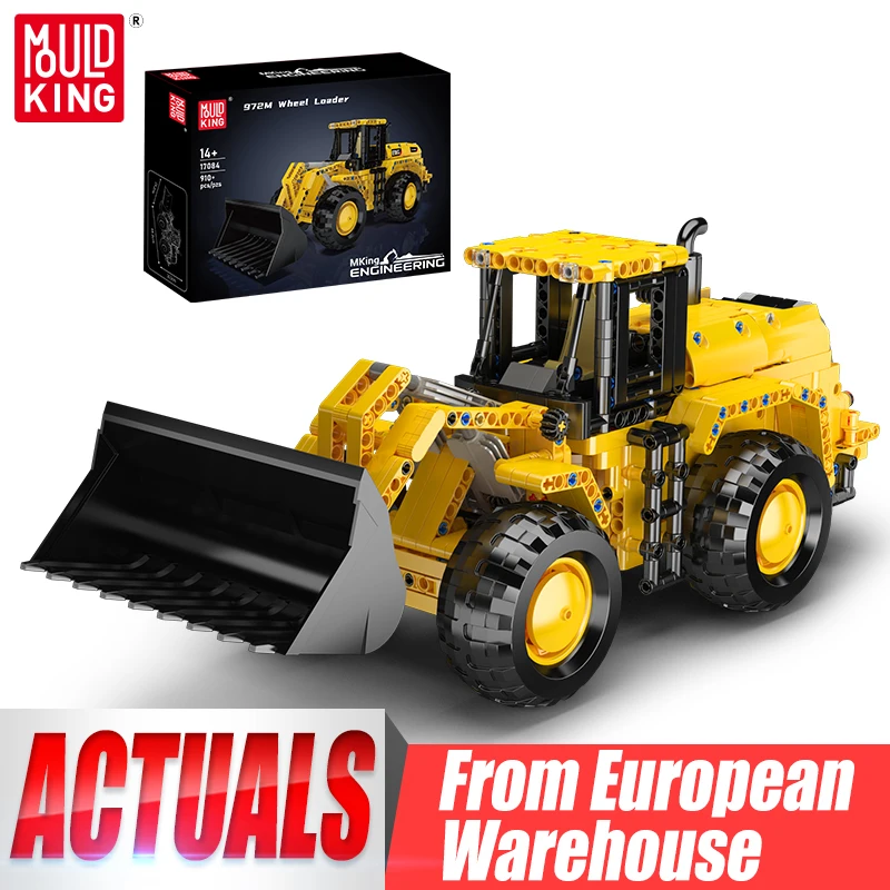 Mould King 17084 Technisches Autospielzeug Der 972 m Radlader Baustein Enginerring Truck Modell Brick Set Kinder Weihnachtsgeschenk Image