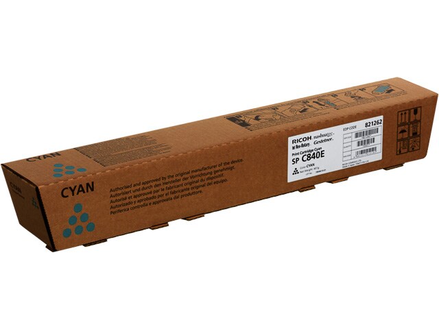Laser/Kopierer RICOH 821262 RICOH SPC840DN TONER CYAN Image