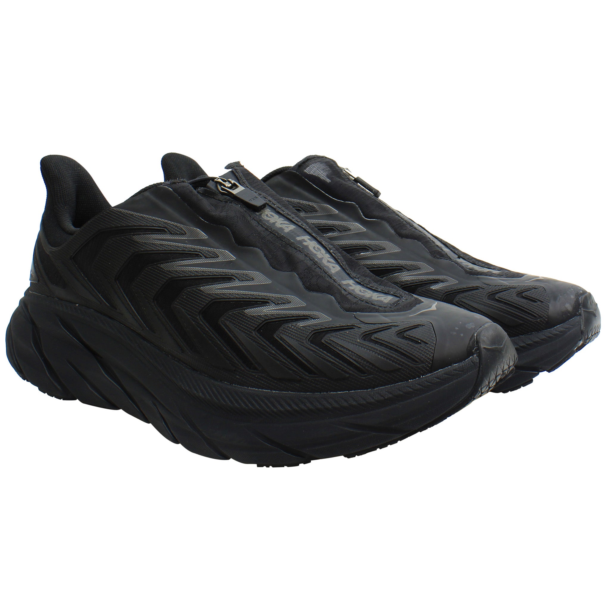 Hoka One Project Clifton Unisex-Laufschuhe, Schwarz Image