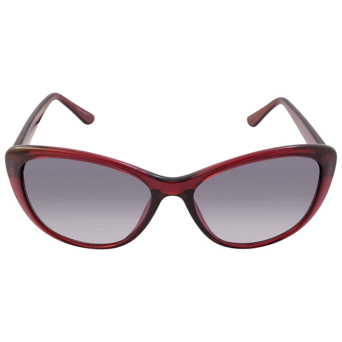 Calvin Klein - Farbverlauf-Sonnenbrille für Damen (Burgunderrot/Grau) Image