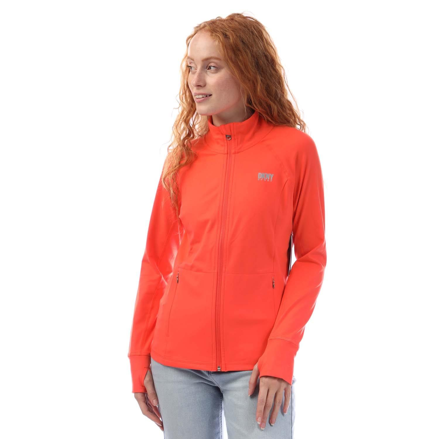 DKNY - Jacke für Damen, Kompression (Orange)