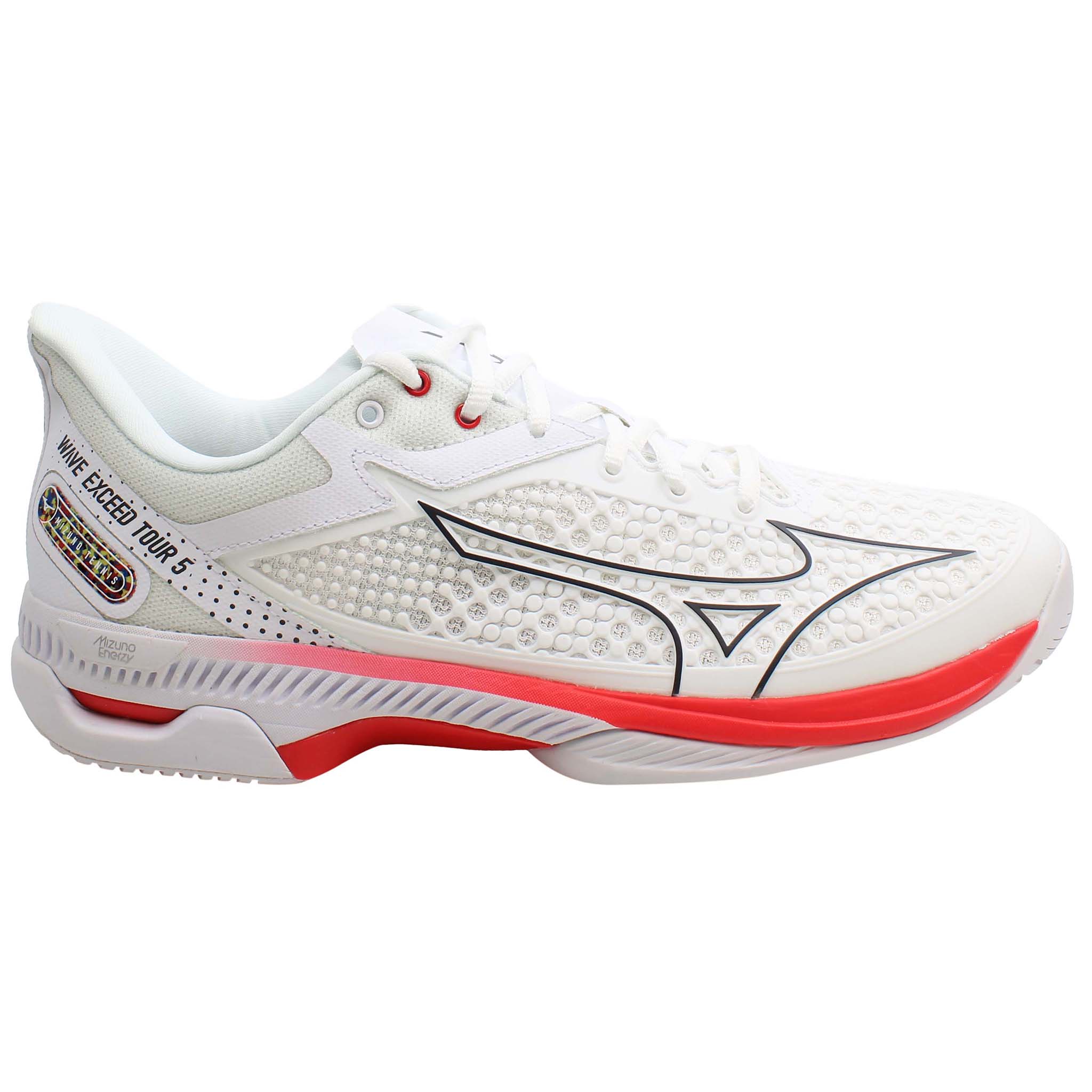 Mizuno Wave Exceed Tour 5 AC Damen Weiß Tennisschuhe Image