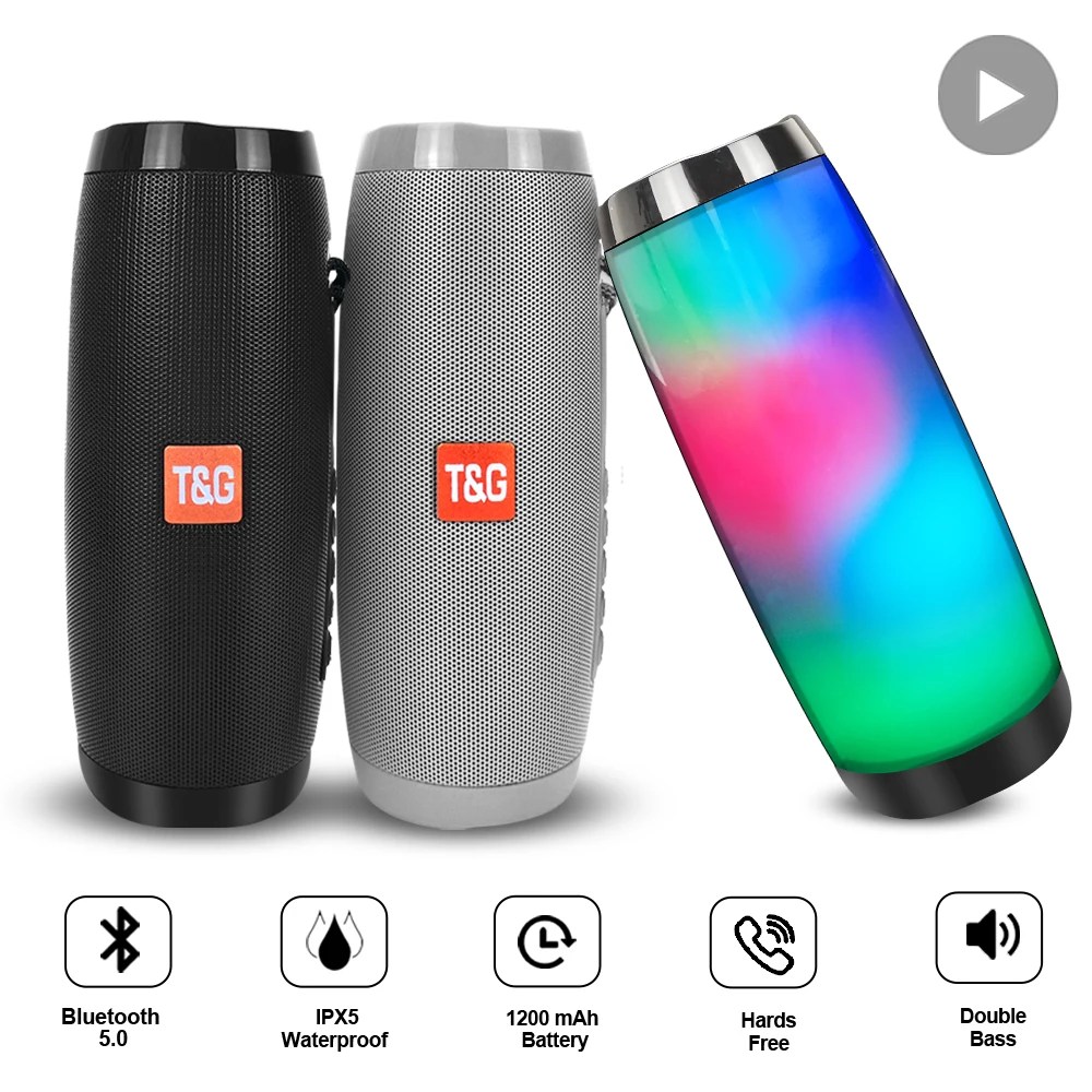 Outdoor-Bluetooth-Lautsprecher drahtlose tragbare Radio FM-Empfänger Sound bar Musik Sound box Bar Subwoofer Bass Aux Bluetooth für Telefon Image