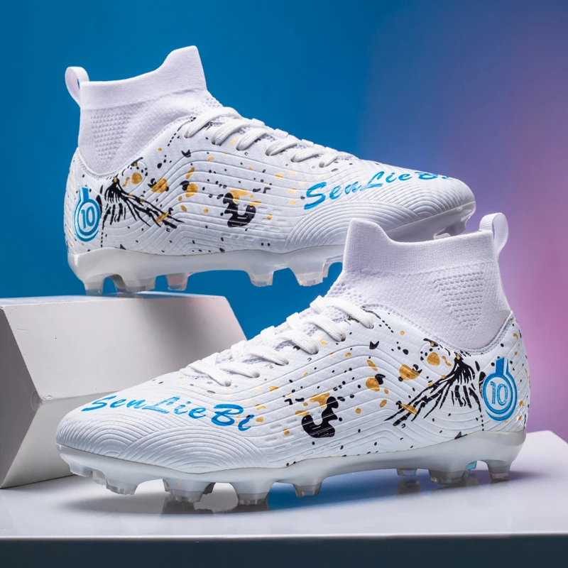 Crampons de Football de haute qualité pour hommes chaussures de Football société garçons bottes de Football enfants chaussures de Football baskets bottes de Football unisexes