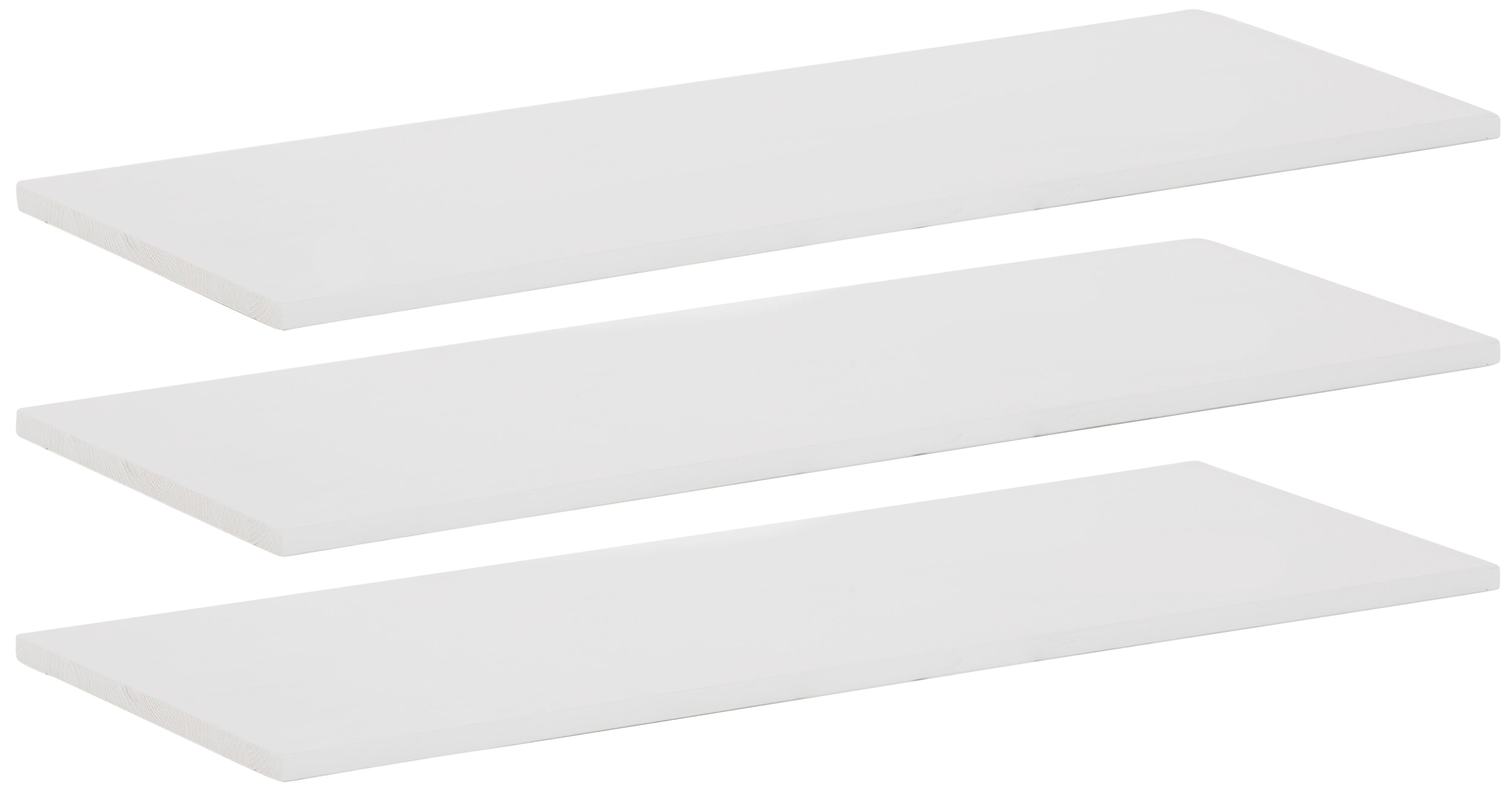 Einlegeboden HOME AFFAIRE "Ayanna", weiß, B:83cm H:2cm T:32cm, Massivholz, Einlegeböden, Breite 83 cm, aus massiver Kiefer, FSC