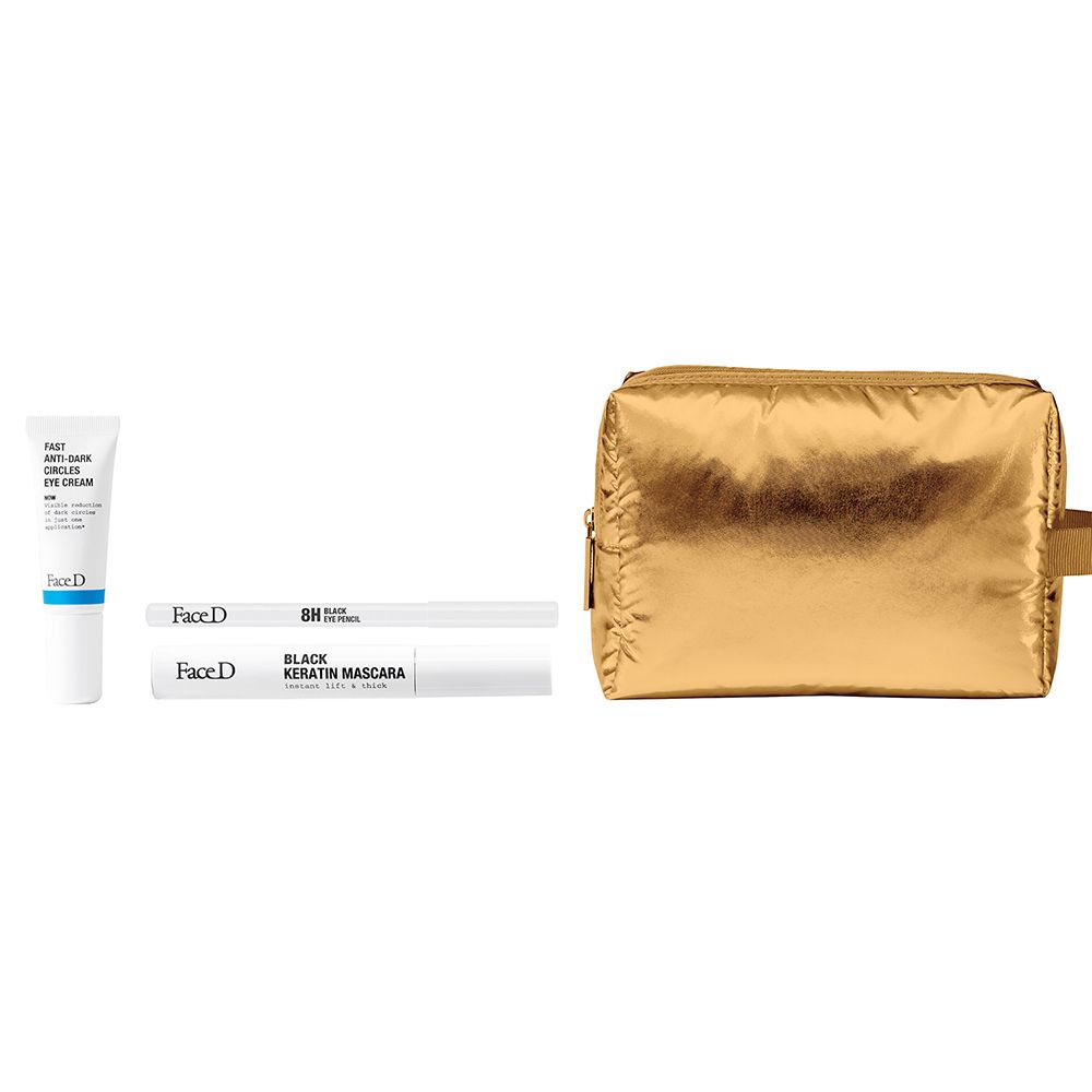 Face D Golden Eyes XMS Kit Regalo Mascara + Crema Contorno Occhi Matit