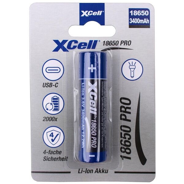 XCell Akku »18650« 3400 mAh Image