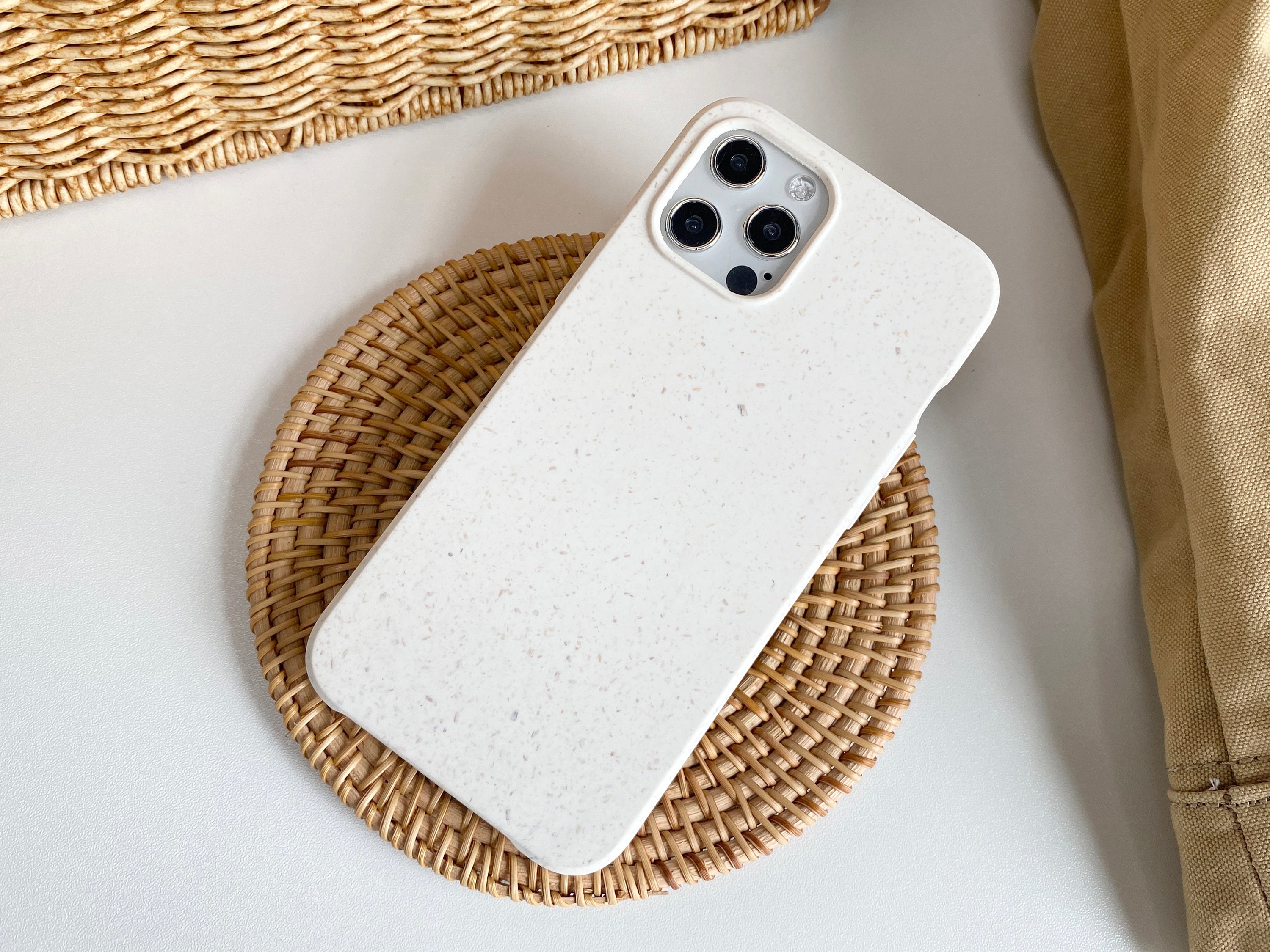 Custodia minimalista bianca per iPhone, iPhone 15, 15 Pro, 15 Pro Max, iPhone 14 Pro Max, iPhone 14 13 12 11 Pro, iPhone XR XS Max, Cover per telefono