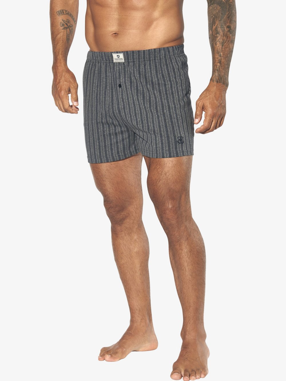 Jan Vanderstorm 2er Pack Boxershorts Herren hellblau, XL/XXL Image