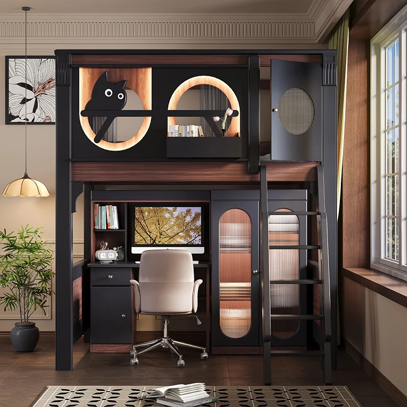 Sicherheit Doppel Decker Kinder Betten Schutz Schienen Nordic Custom Moderne Stil Kinder Betten Rahmen Rutsche Camas Infantiles Möbel Hause