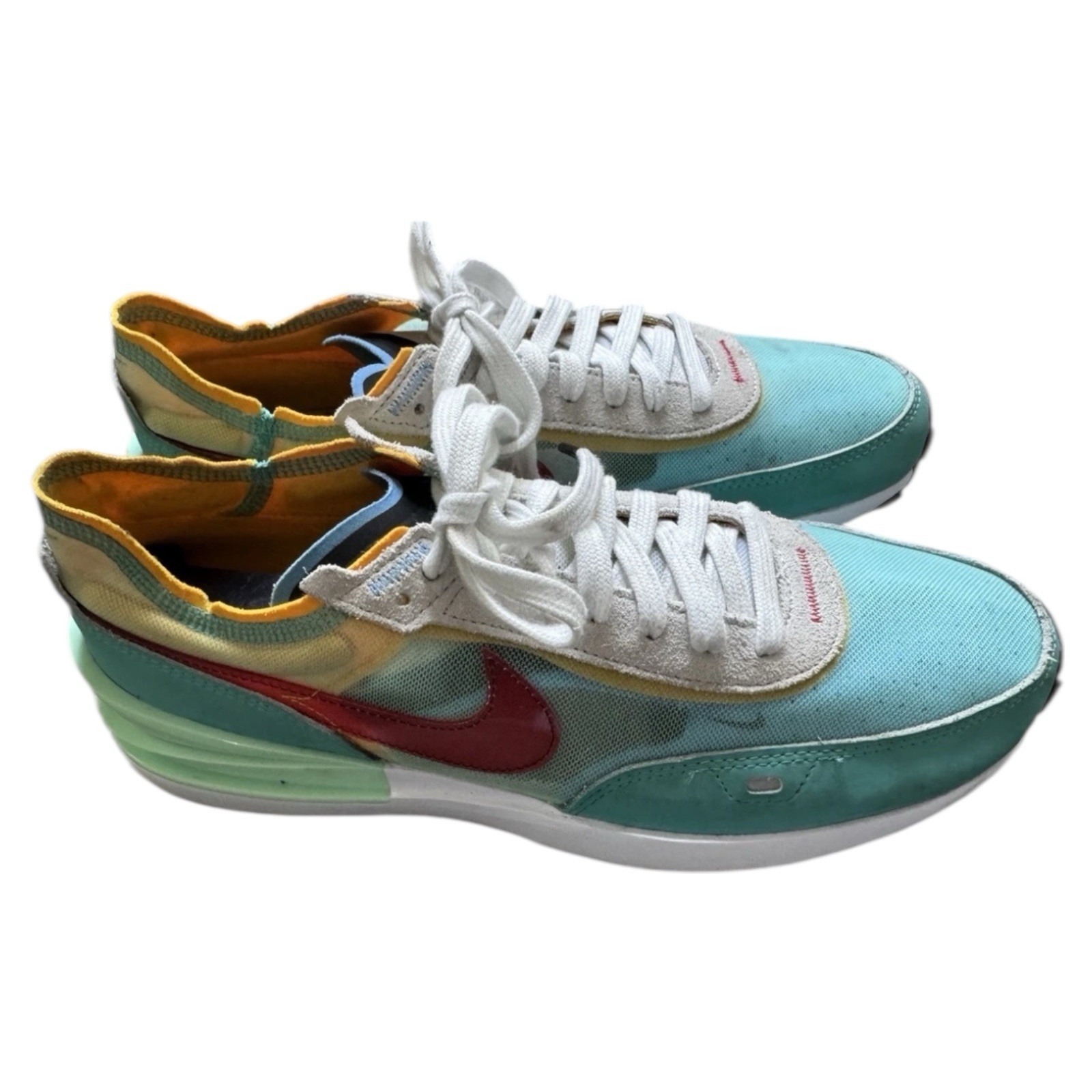 Nike Shoes | 2021 Nike Waffle One Se Mint Red Running Shoes Men's Size 10.5 Dv2209-300 | Color: Red | Size: 10.5