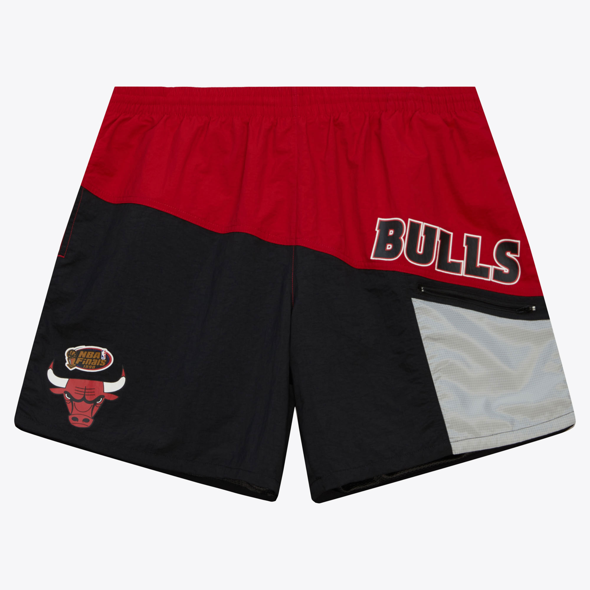 Chicago Bulls Mitchell & Ness Nylon-Utility-Shorts Image
