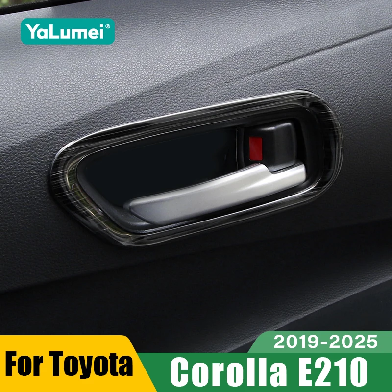 Für Toyota Corolla E210 2019 2020 2021 2022 2023 2024 2025 Hybrid Auto Innen Türgriff Schüssel Rahmen Abdeckung zubehör Image