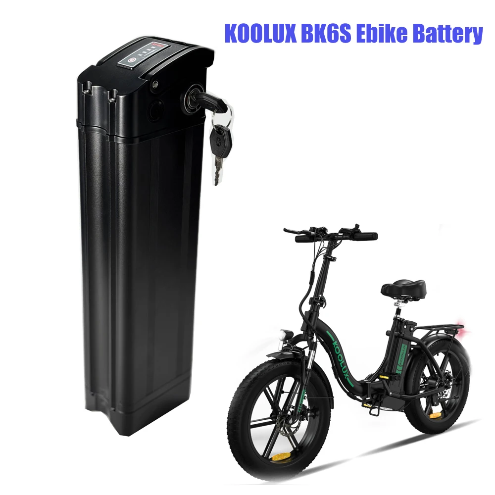 36V 48V KOOLUX BK6S E-Bike 20*4 ZOLL 500W 17,5ah 15Ah 48V faltbar Fat Tire Dirt Electric Hybrid Bike Batteriewechsel Image