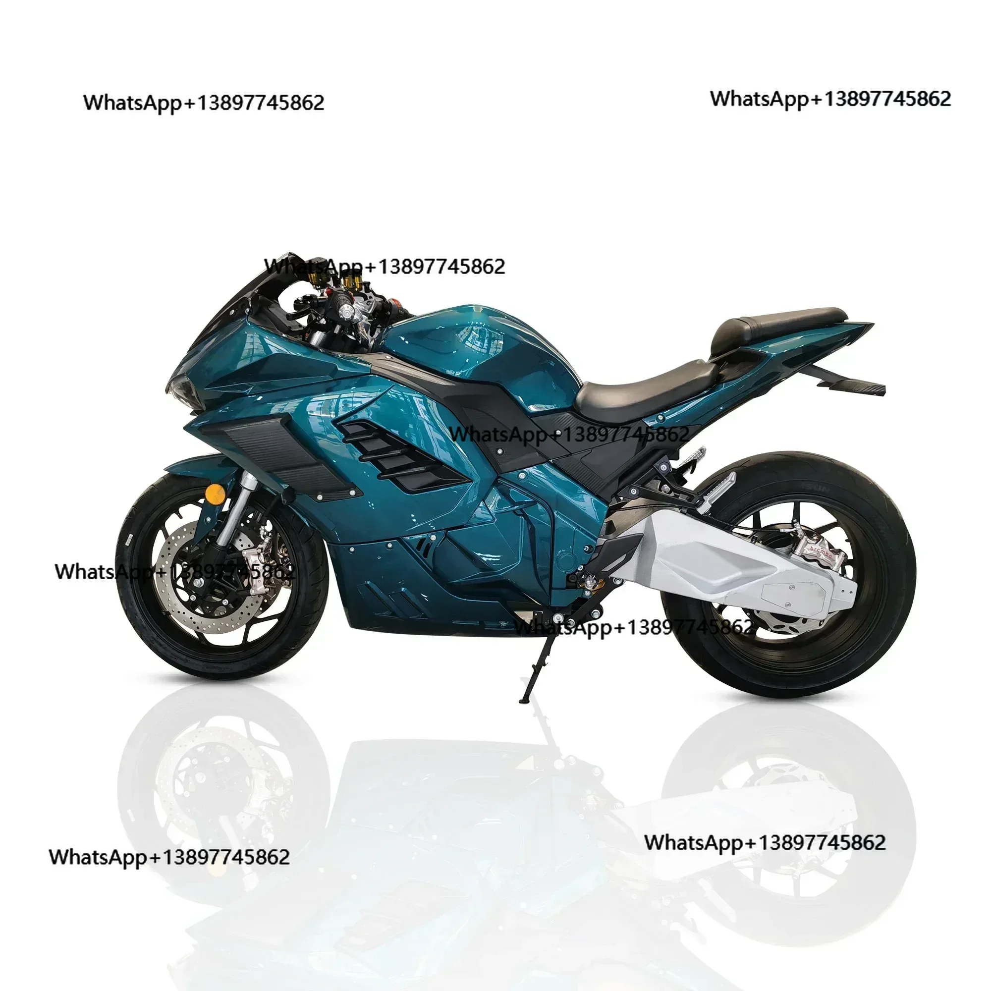 Peiqi 2024 neuestes Modell Neues Modell Schnelle Geschwindigkeit 160 km/h 8000 W Mittelkettenmotor Elektromotorräder Image