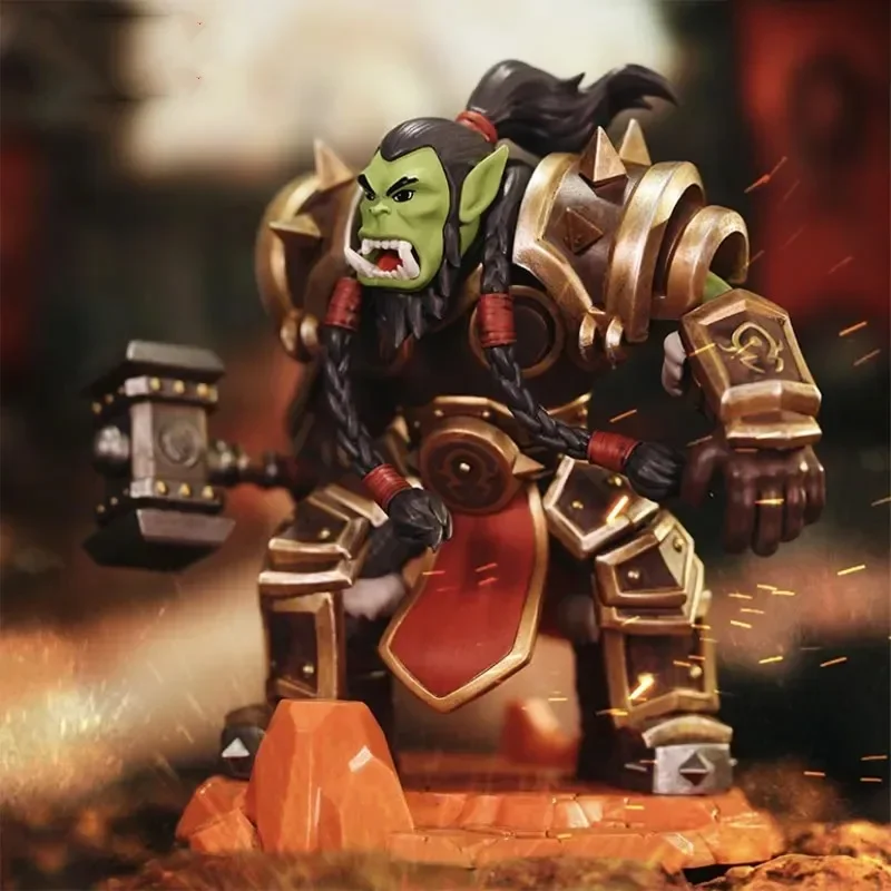 POP MART World of Warcraft Classic Blind Random Box Spielzeug Ornamente Actionfigur Mystery Box Caja Caixa Guess Bag für Jungen Gitf