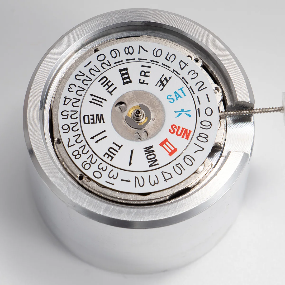 Das chinesische NH36A-Uhrwerk kann das japanische NH36-Uhrwerk ersetzen, Datum, 3-Uhr-Doppelkalender, hochpräzise automatische mechanische NH36 Image