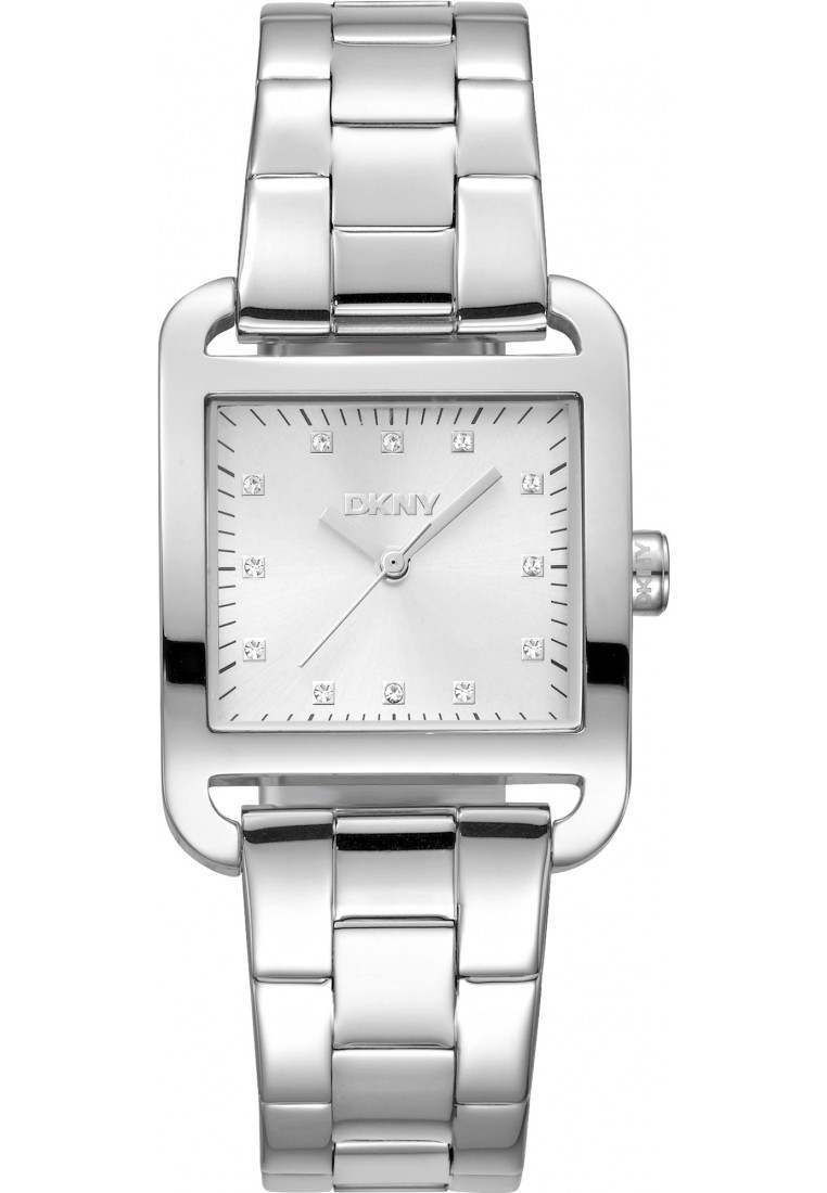 DKNY Womens DK1L004M0045 Ladies City Watch - Silver - One Size | DKNY Sale | Discount Designer Brands