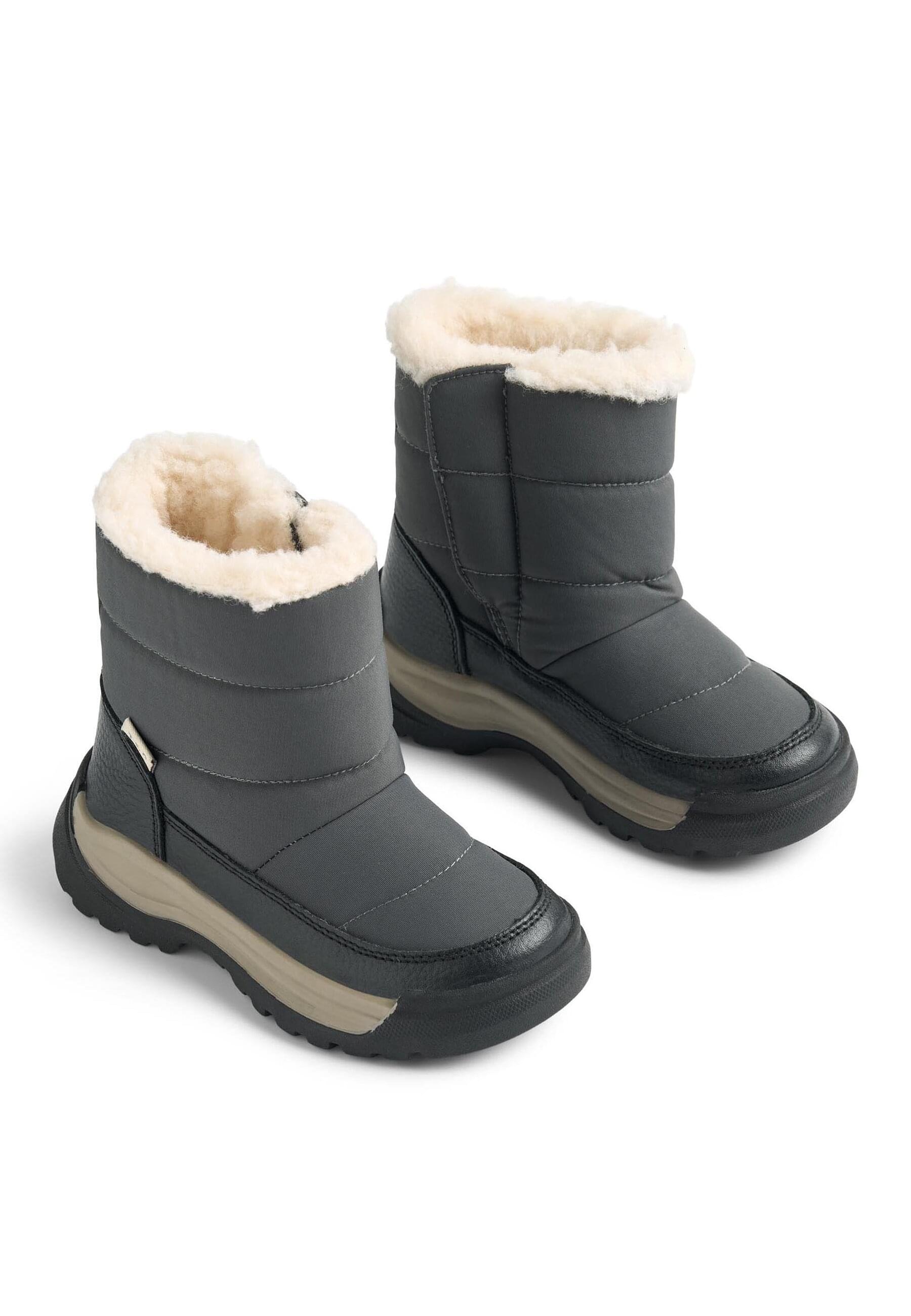 Stiefel WHEAT "WHEAT Winterboot Liza Tex", Damen, Gr. 34, schwarz, unifarben, Schuhe Stiefel