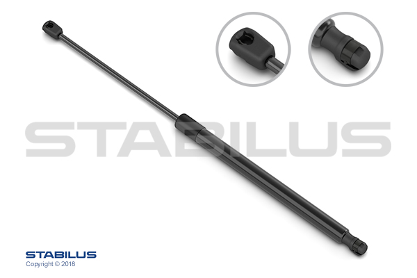 STABILUS Gasfeder, Koffer-/Laderaum 390N für TOYOTA 689500H050 689600H010 457749 Image