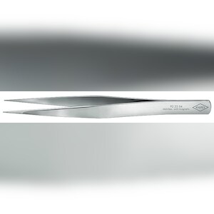 KNIPEX Präzisionspinzette, spitz, gerade, 135 mm Image