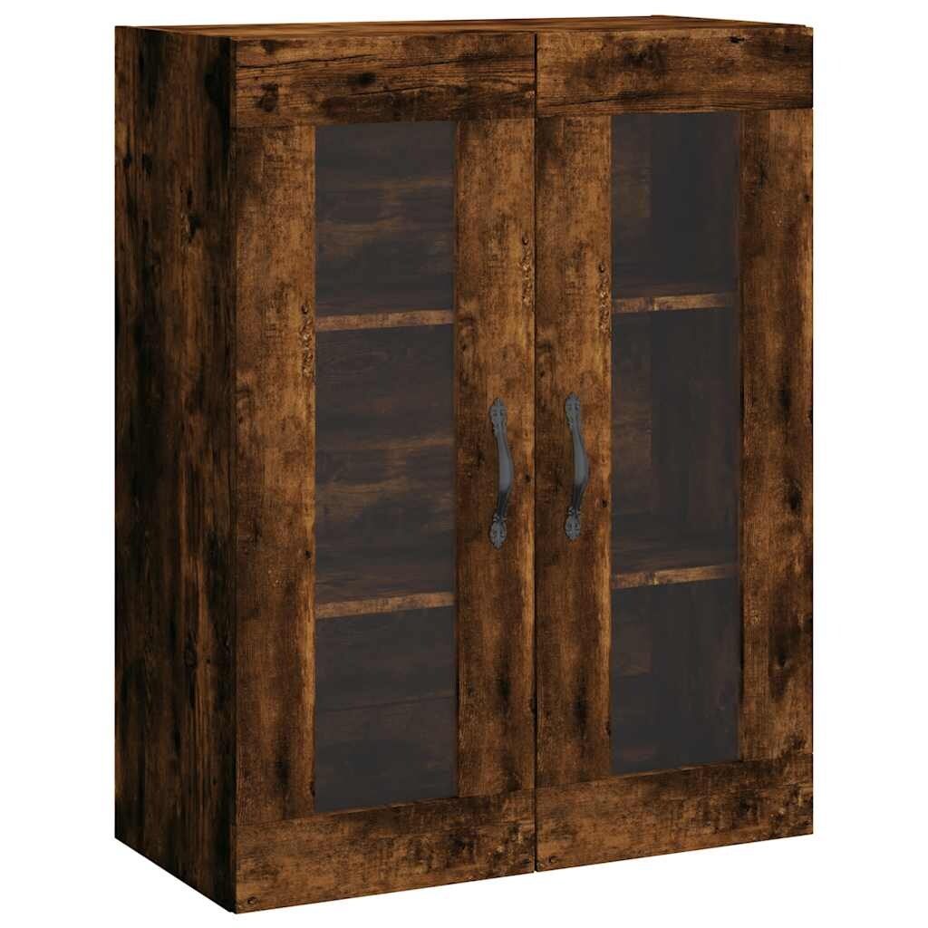 vidaXL Wandschrank Räuchereiche 69,5 x 34 x 90 cm Holzwerkstoff Image