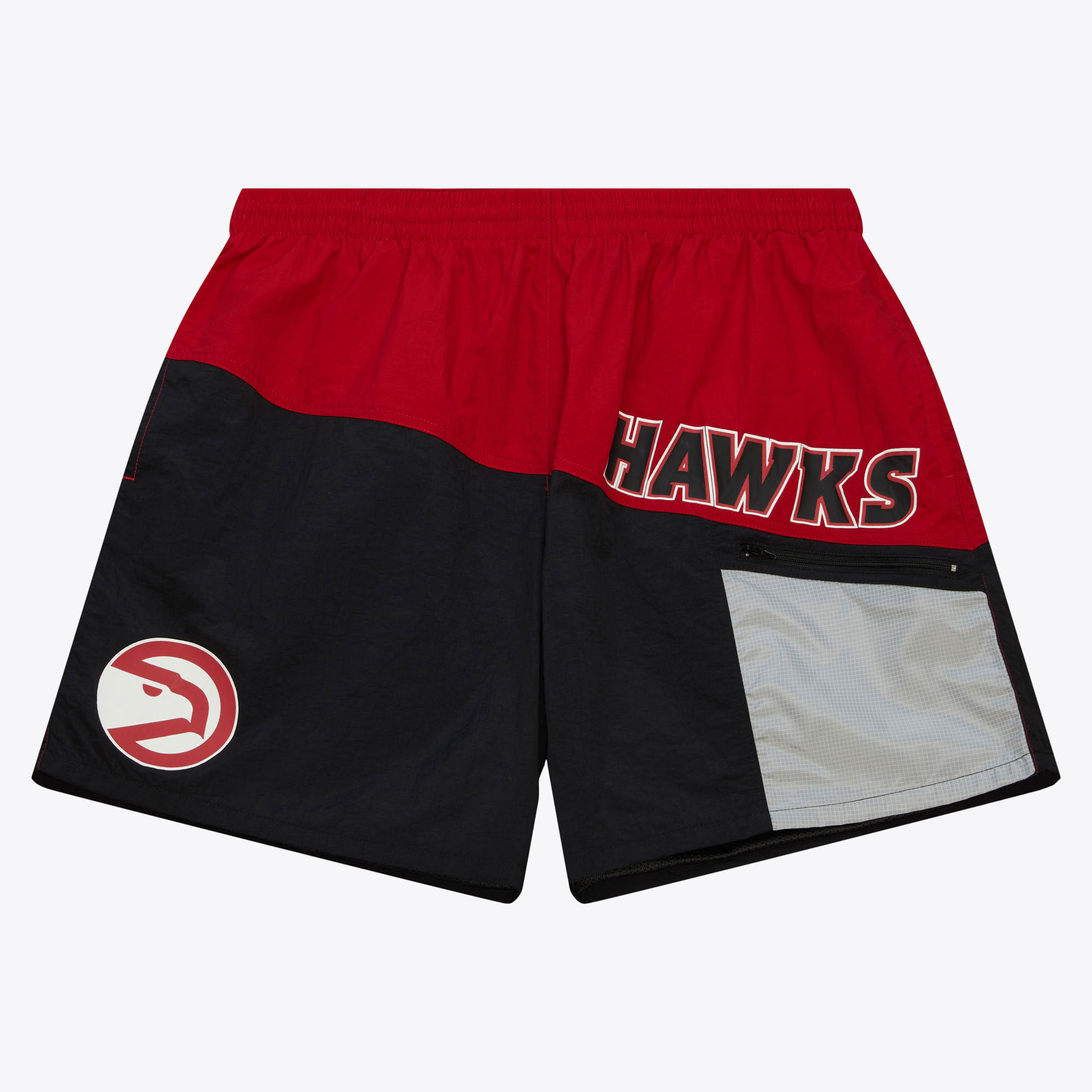 Atlanta Hawks Mitchell & Ness Nylon-Utility-Shorts Image