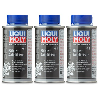 Liqui Moly 3x 125ml Motorbike 4T Bike-Additive [Hersteller-Nr. 1581] Image
