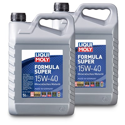 Liqui Moly 2x 5 L Formula Super 15W-40 Motoröl [Hersteller-Nr. 1440] Image