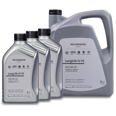 Vag 8 L MOTORÖL 0W-20 Longlife IV FE Group [Hersteller-Nr. 40208228] Image