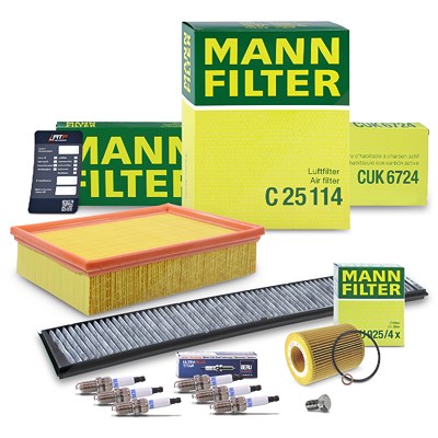 Mann-filter Inspektionspaket Set C [Hersteller-Nr. 41172068] für Alpina, BMW
