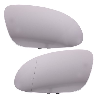 Atec 2x Spiegelglas asphärisch beheizbar [Hersteller-Nr. 40577292] für Seat, Skoda, VW