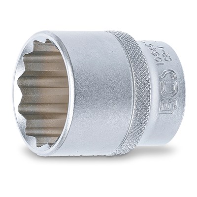 Bgs Steckschlüssel-Einsatz Zwölfkant - 12,5 mm (1/2) - SW 30 mm [Hersteller-Nr. 10646] Image