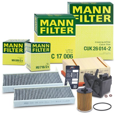 Mann-filter Inspektionspaket Filtersatz SET B [Hersteller-Nr. 10492783] für Ford Image