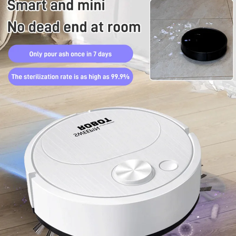 Home Smart Mini Staubsauger USB-Aufladung automatische Smart Kehr roboter Reinigungs maschine Image