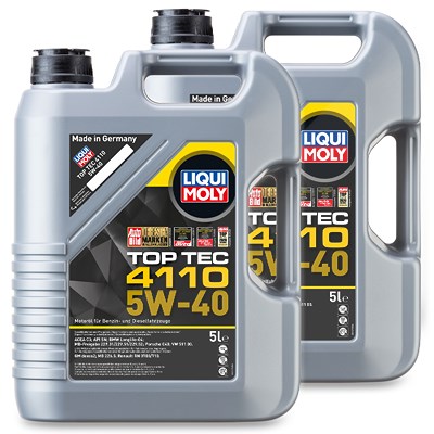 Liqui Moly 10 L Top Tec 4110 5W-40 [Hersteller-Nr. 21479] Image