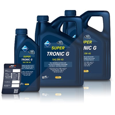 Aral 9 L SuperTronic G 0W-40 + Ölwechsel-Anhänger [Hersteller-Nr. 10803979] Image