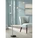 Possini Euro Design Allegra Crystal Ball Arc Floor Lamp