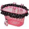 Basil Kinder Fahrradkorb Jasmin Baboushka-Basket, Pink, 28 x 20 x 18 cm