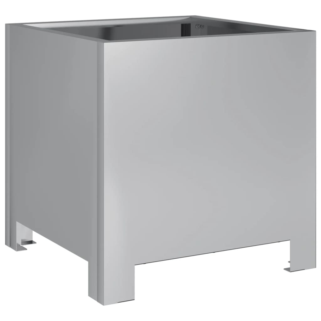 vidaXL Pflanzkübel 30x30x30 cm Verzinkter Stahl Image