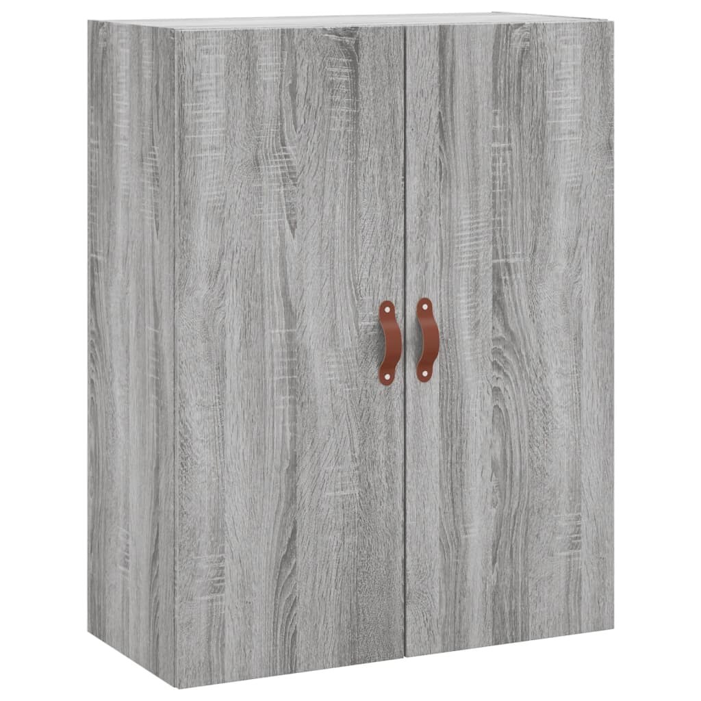 vidaXL Wandschrank Grau Sonoma 69,5 x 34 x 90 cm Image