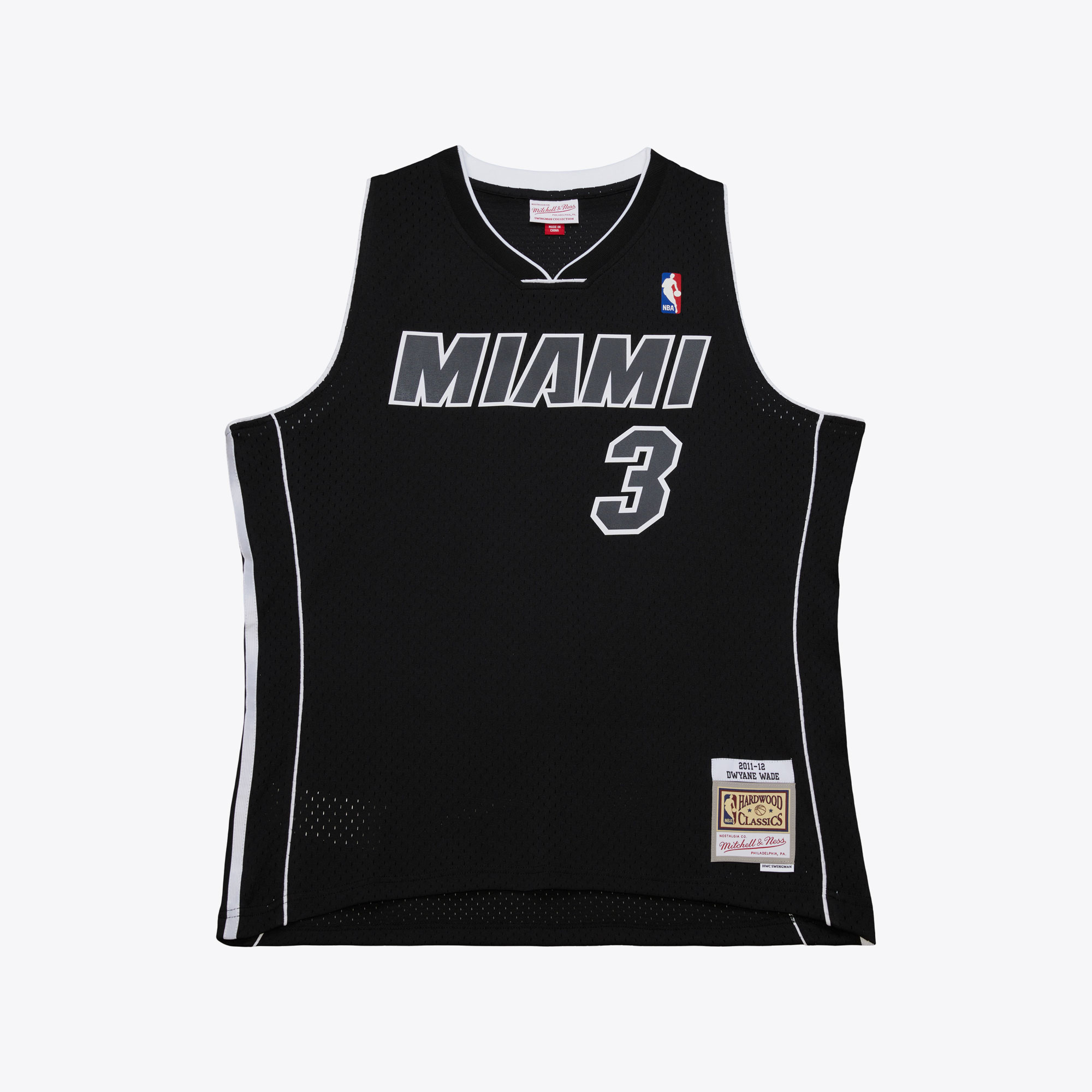 Miami Heat Mitchell & Ness Swingman-Trikot 2011 Dwyane Wade Image
