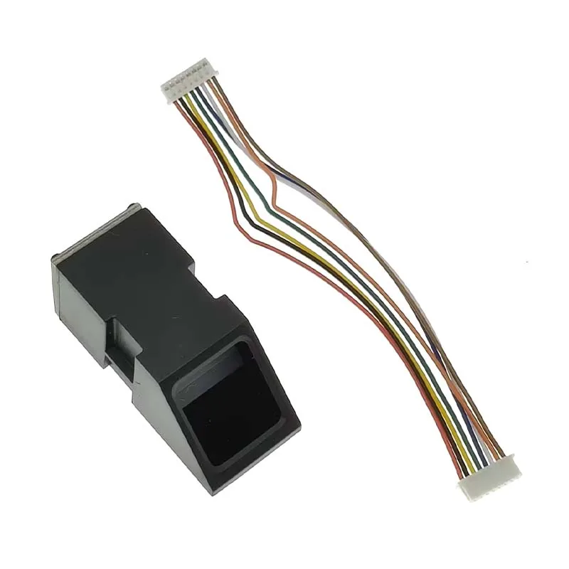 AS608 Optisches Fingerabdruckerkennungsmodul sperrt serielle Kommunikationsschnittstelle DC3,3 V 500 DPI für Arduino Image